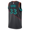 Washington Wizards Kyle Kuzma Nike 2023-24 City Edition Musta Miesten Pelipaidat Swingman